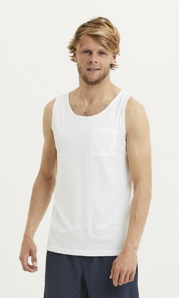 KnowledgeCotton Apparel Tanktop - ALDER palm - aus Bio-Baumwolle von KnowledgeCotton Apparel