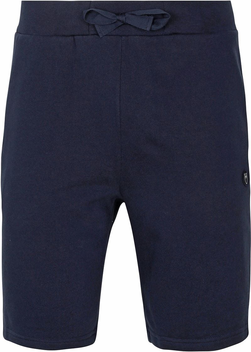 KnowledgeCotton Apparel Teak Sweat Shorts Navy - Größe S von KnowledgeCotton Apparel