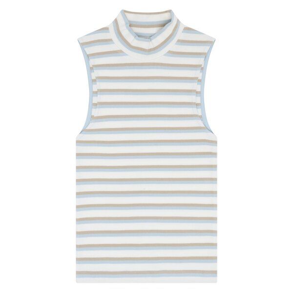 KnowledgeCotton Apparel Top High Neck Rib von KnowledgeCotton Apparel