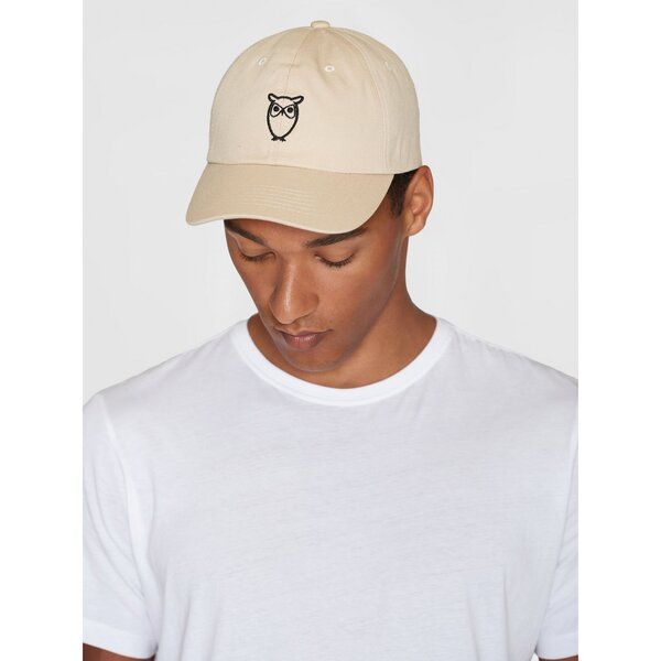 KnowledgeCotton Apparel Twill Cap Schirmmütze aus Bio-Baumwolle - GOTS/Vegan von KnowledgeCotton Apparel