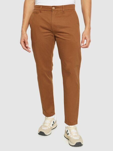 KnowledgeCotton Apparel Twill-Chinohose - CHUCK regular chino twill pants - aus Bio Baumwolle von KnowledgeCotton Apparel