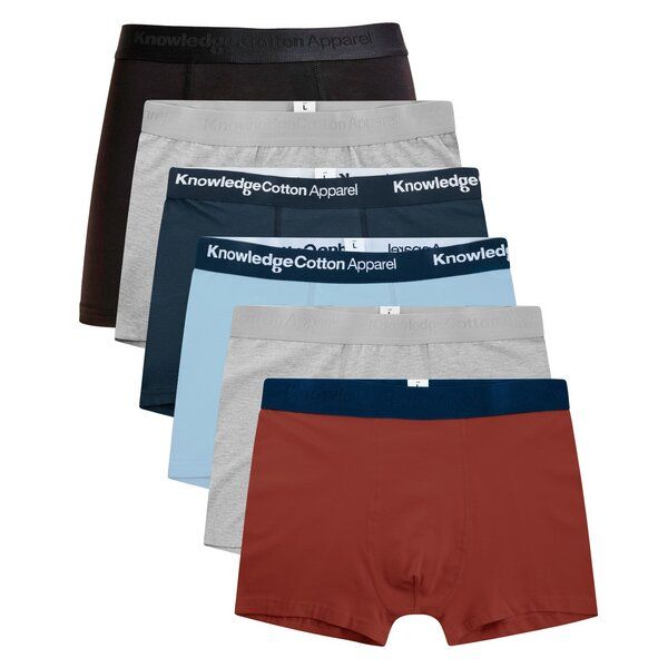 KnowledgeCotton Apparel Unterhosen im 6er-Pack von KnowledgeCotton Apparel