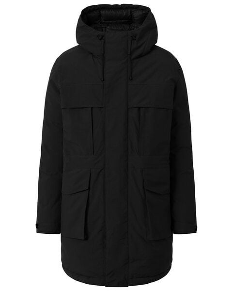 KnowledgeCotton Apparel Wattierte Jacke APEX CANVAS long padded coat von KnowledgeCotton Apparel