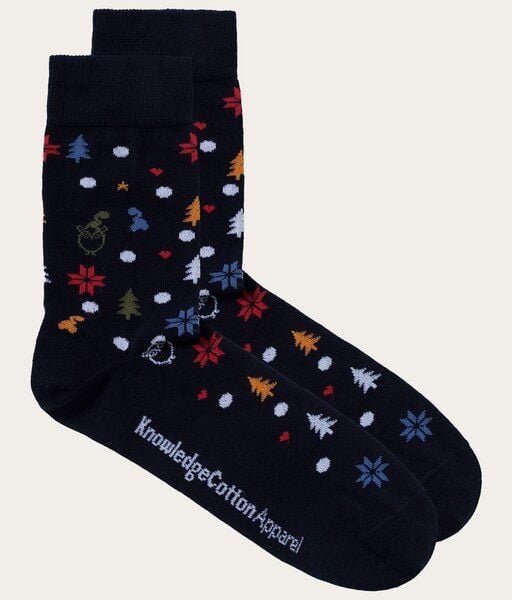 KnowledgeCotton Apparel Weihnachts-Socken von KnowledgeCotton Apparel