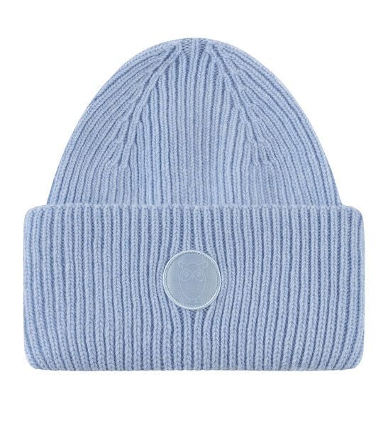 KnowledgeCotton Apparel Woll-Mütze - Rib Beanie - aus 100% Merino Wolle von KnowledgeCotton Apparel