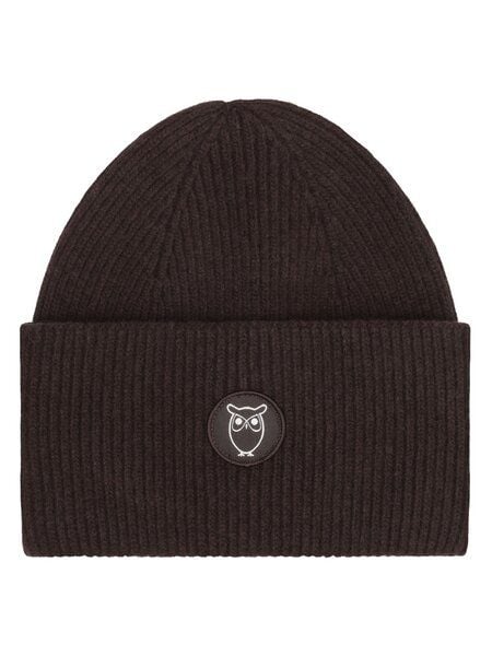 KnowledgeCotton Apparel Woll-Mütze - Rib Beanie - aus 100% Merino Wolle von KnowledgeCotton Apparel