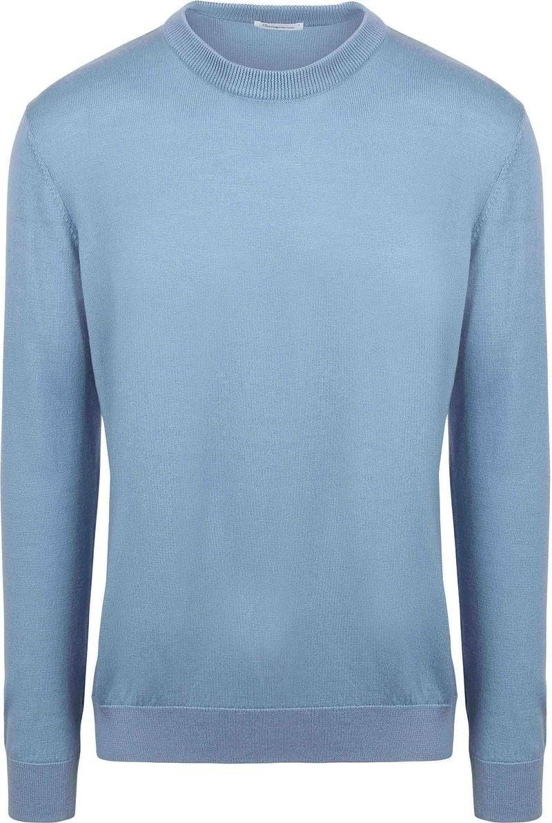 KnowledgeCotton Apparel Wollpullover Hellblau - Größe M von KnowledgeCotton Apparel