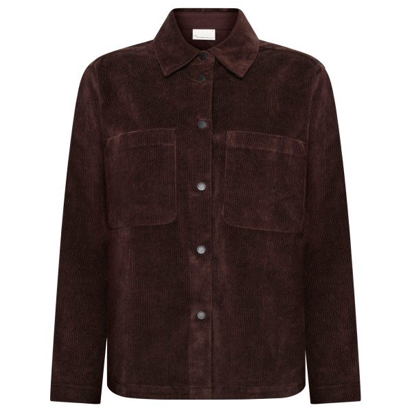 KnowledgeCotton Apparel - Women's 14 Wales Corduroy - Bluse Gr M braun von KnowledgeCotton Apparel