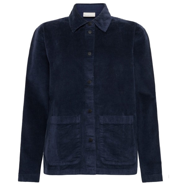 KnowledgeCotton Apparel - Women's 8 Wales Corduroy Overshirt - Bluse Gr M blau KnowledgeCotton Apparel - Women's 8 Wales Corduroy Overshirt - Bluse Gr M blau von KnowledgeCotton Apparel