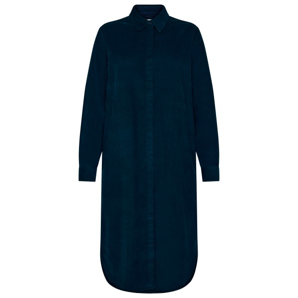 KnowledgeCotton Apparel - Women's Corduroy Mid Len. 26 Wales - Kleid Gr XL blau von KnowledgeCotton Apparel