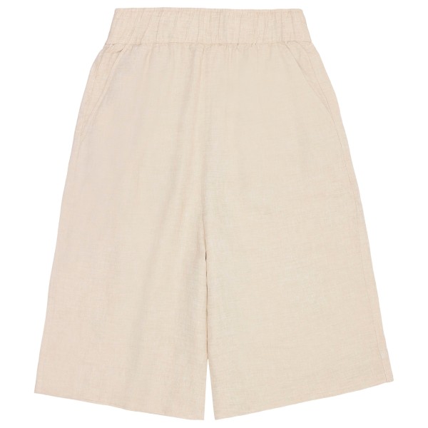 KnowledgeCotton Apparel - Women's Eve Culotte High-Rise Wide - Shorts Gr XL beige von KnowledgeCotton Apparel