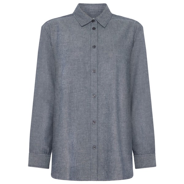 KnowledgeCotton Apparel - Women's Regular Fit Heavy Twill - Bluse Gr S grau von KnowledgeCotton Apparel