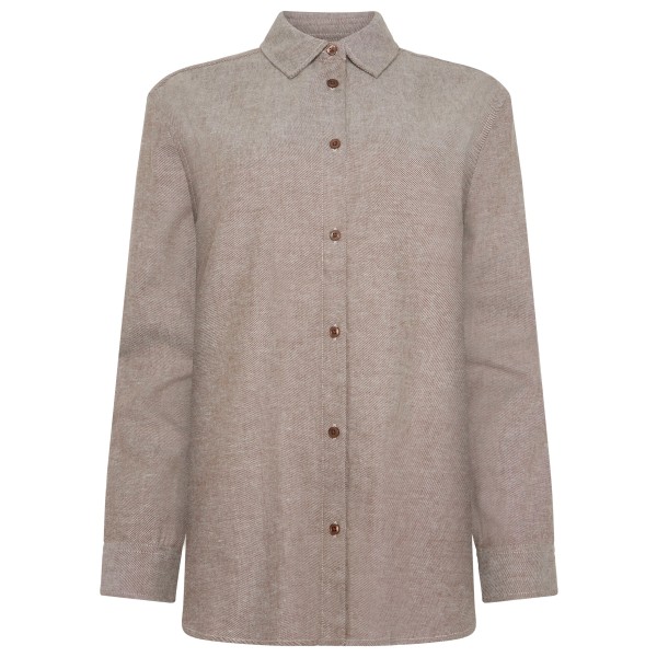 KnowledgeCotton Apparel - Women's Regular Fit Heavy Twill - Bluse Gr XS braun von KnowledgeCotton Apparel