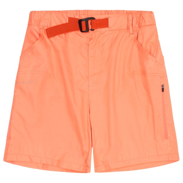 KnowledgeCotton Apparel - Women's Vent Ribstop Light Shorts - Shorts Gr S rot von KnowledgeCotton Apparel