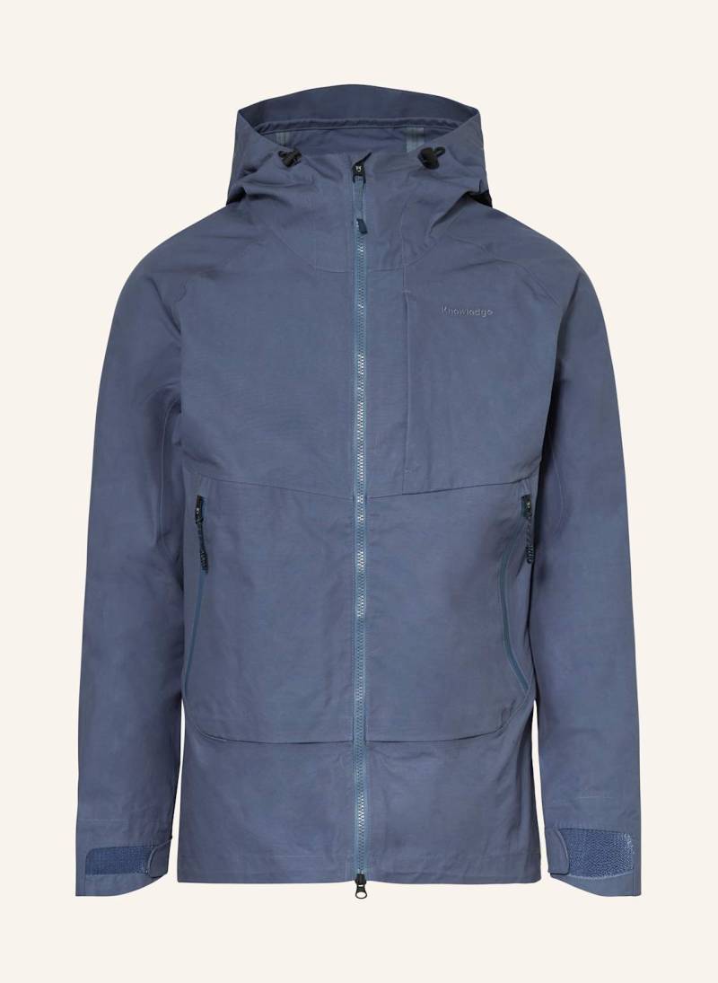 Knowledgecotton Apparel Funktionsjacke blau von KnowledgeCotton Apparel