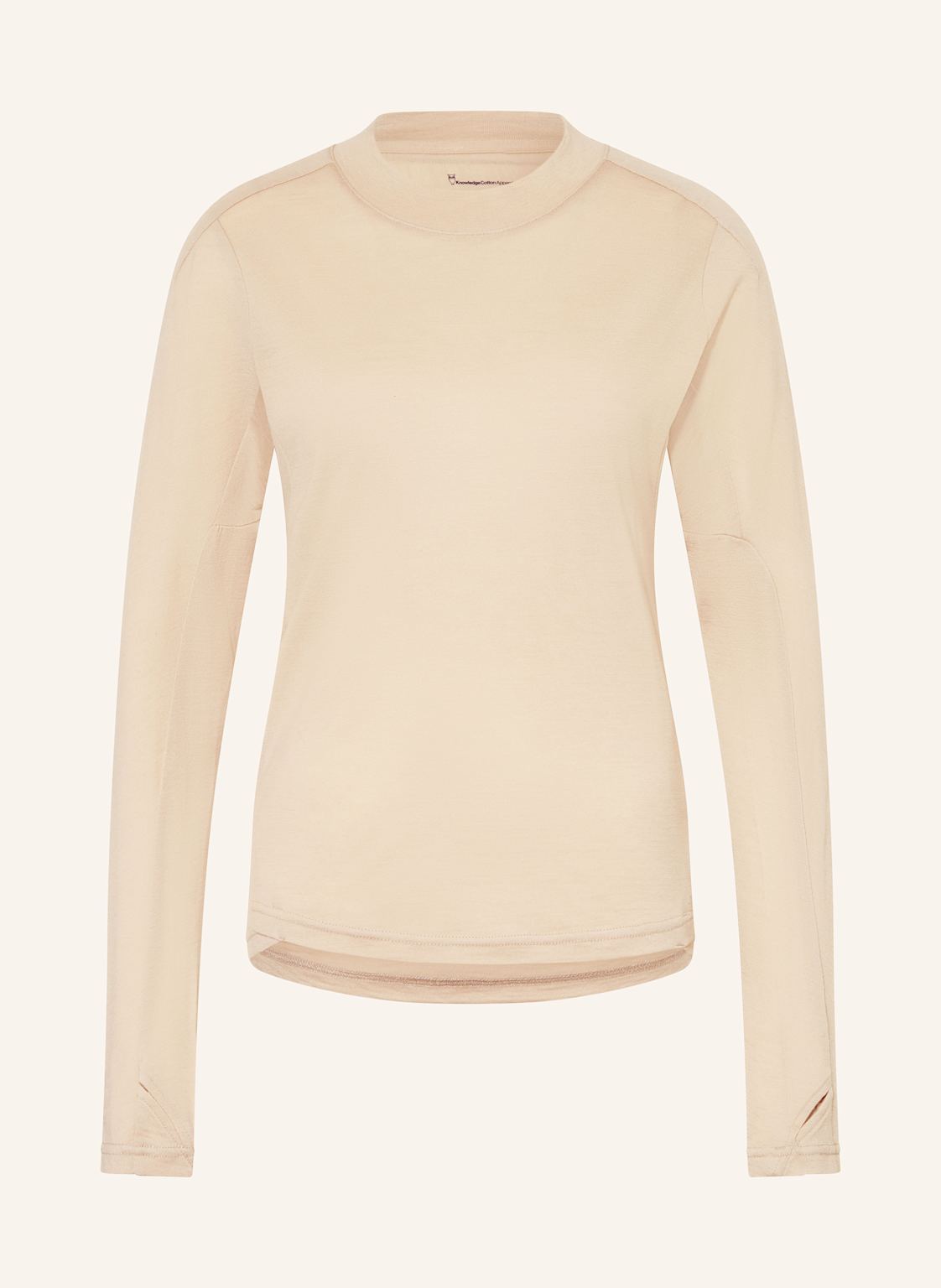 Knowledgecotton Apparel Longsleeve Dynamic Wool 175 Aus Merinowolle beige Knowledgecotton Apparel Longsleeve Dynamic Wool 175 Aus Merinowolle beige von KnowledgeCotton Apparel