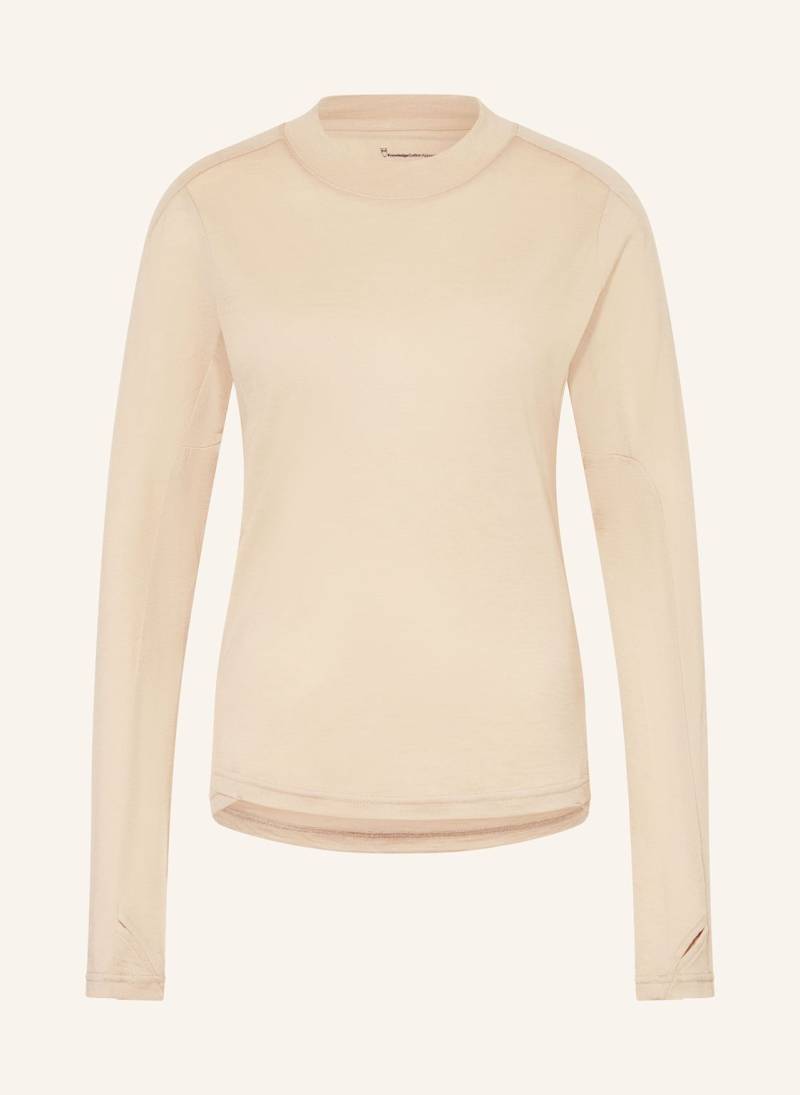 Knowledgecotton Apparel Longsleeve Dynamic Wool 175 Aus Merinowolle beige Knowledgecotton Apparel Longsleeve Dynamic Wool 175 Aus Merinowolle beige von KnowledgeCotton Apparel