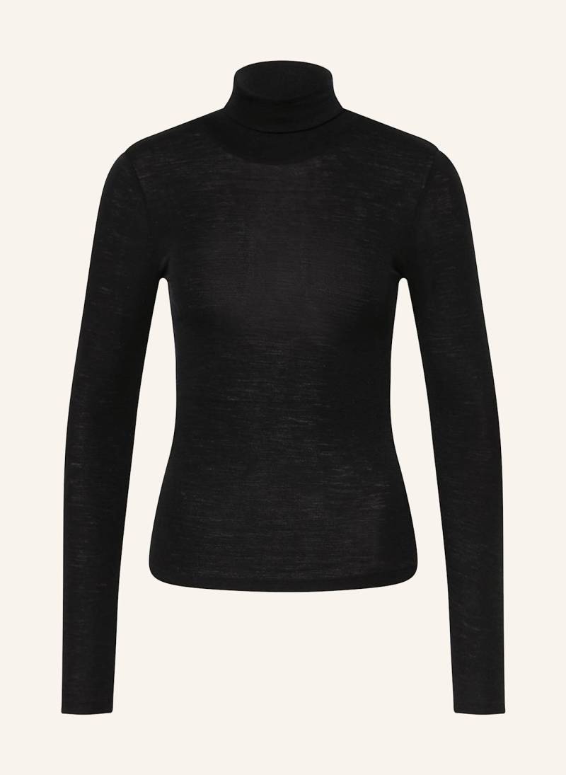 Knowledgecotton Apparel Longsleeve schwarz von KnowledgeCotton Apparel