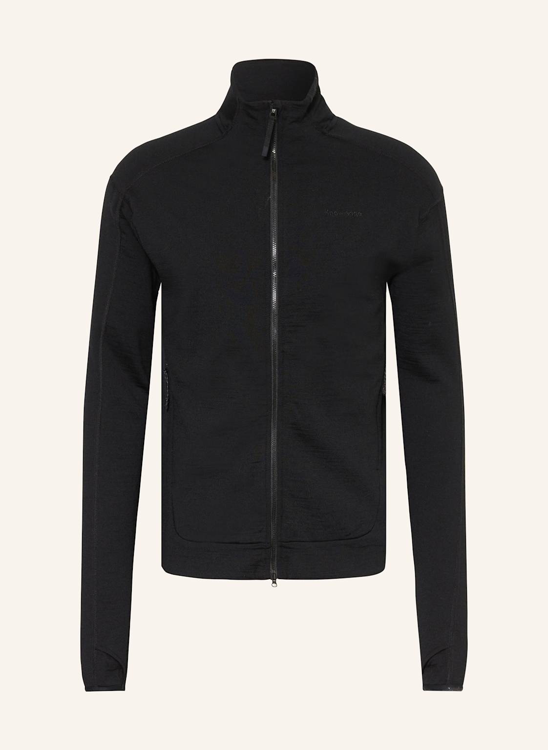 Knowledgecotton Apparel Midlayer-Jacke Cleaver Wool 320 Aus Merinowolle schwarz Knowledgecotton Apparel Midlayer-Jacke Cleaver Wool 320 Aus Merinowolle schwarz von KnowledgeCotton Apparel