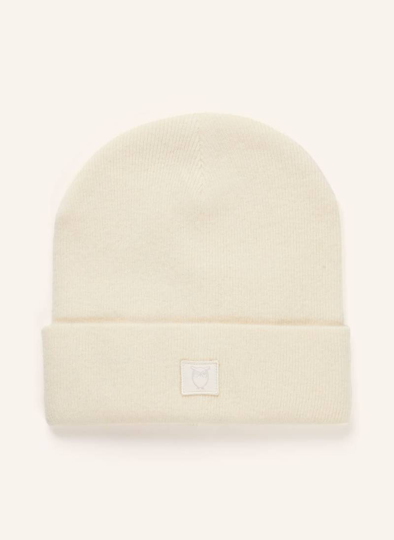 Knowledgecotton Apparel Mütze weiss von KnowledgeCotton Apparel