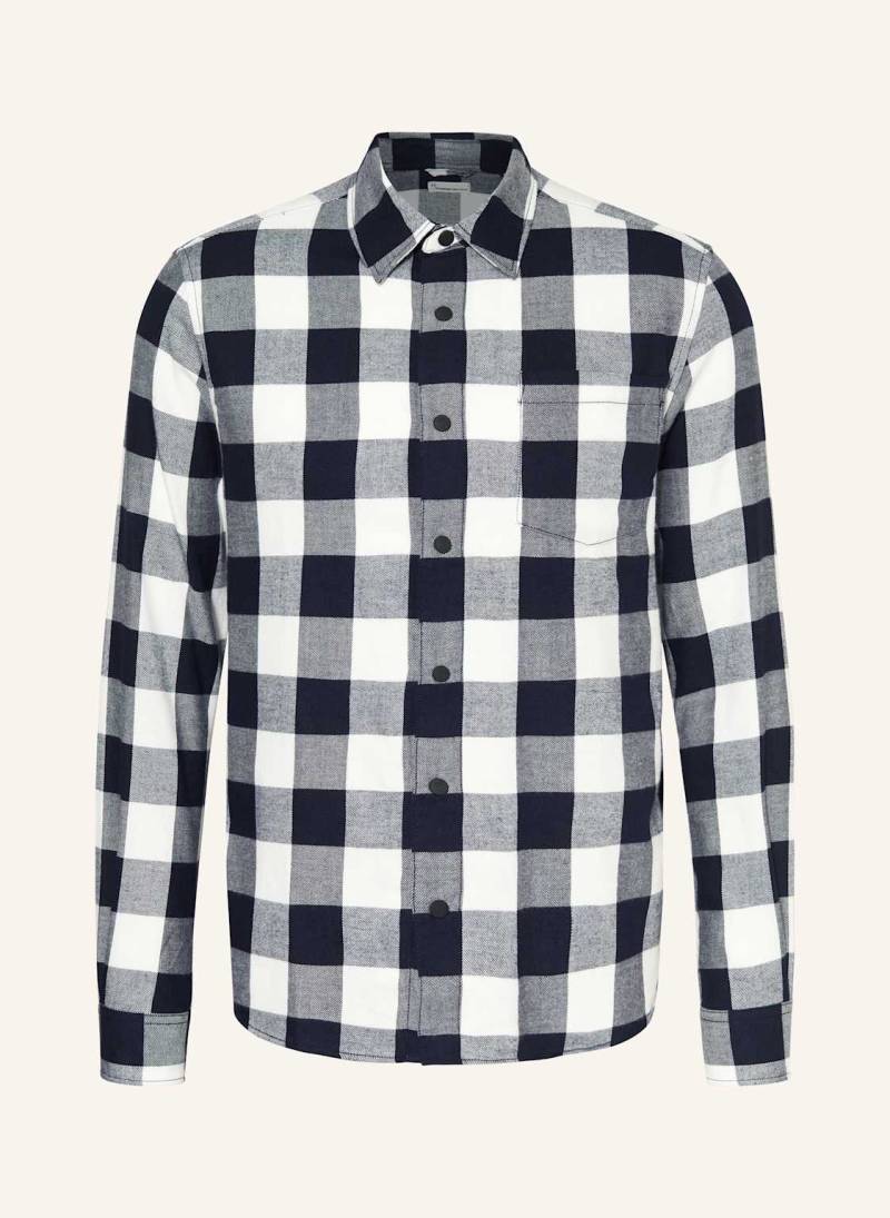 Knowledgecotton Apparel Outdoor-Hemd Regular Fit blau von KnowledgeCotton Apparel