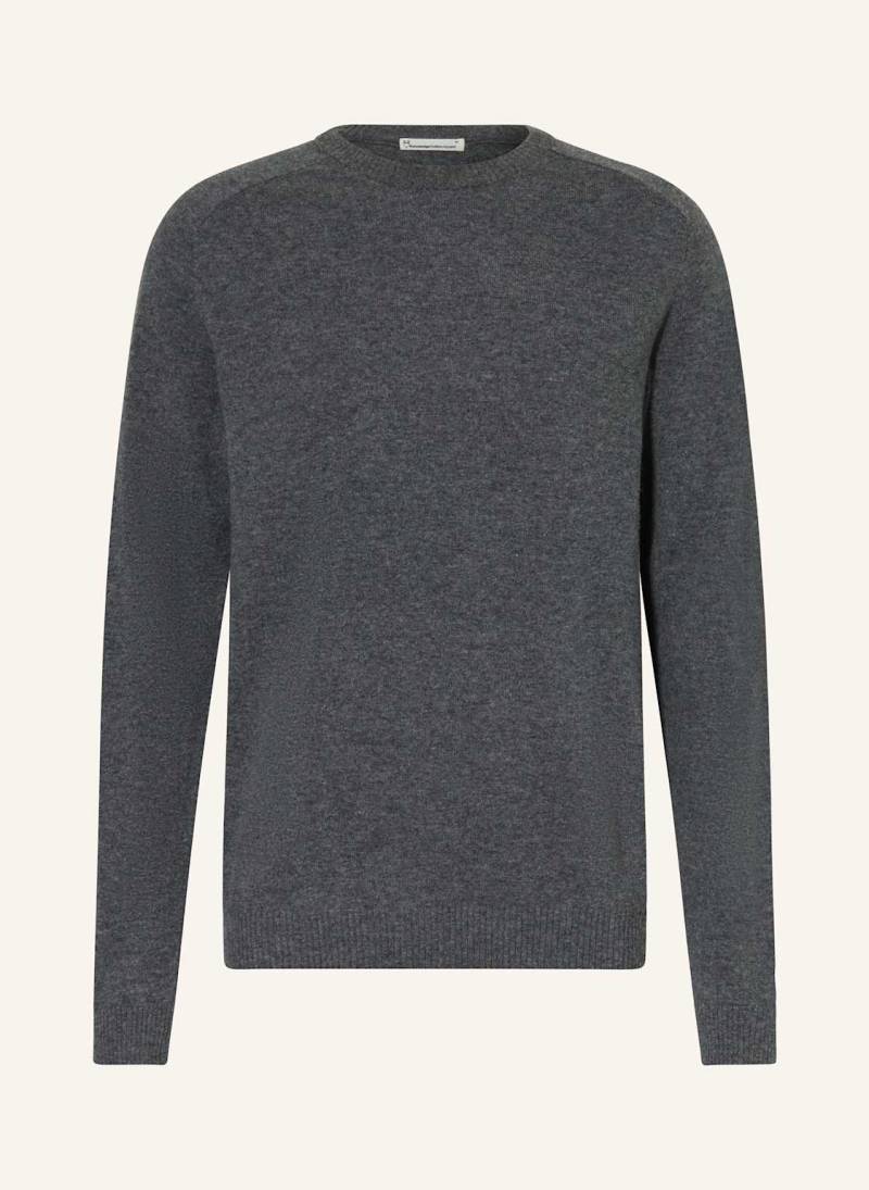 Knowledgecotton Apparel Pullover grau von KnowledgeCotton Apparel