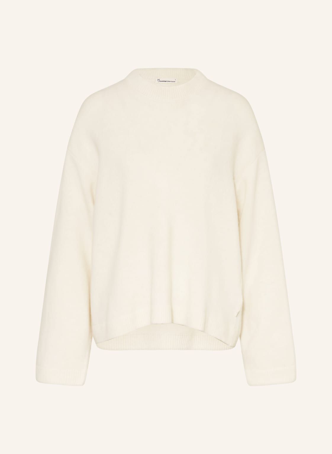 Knowledgecotton Apparel Pullover weiss von KnowledgeCotton Apparel