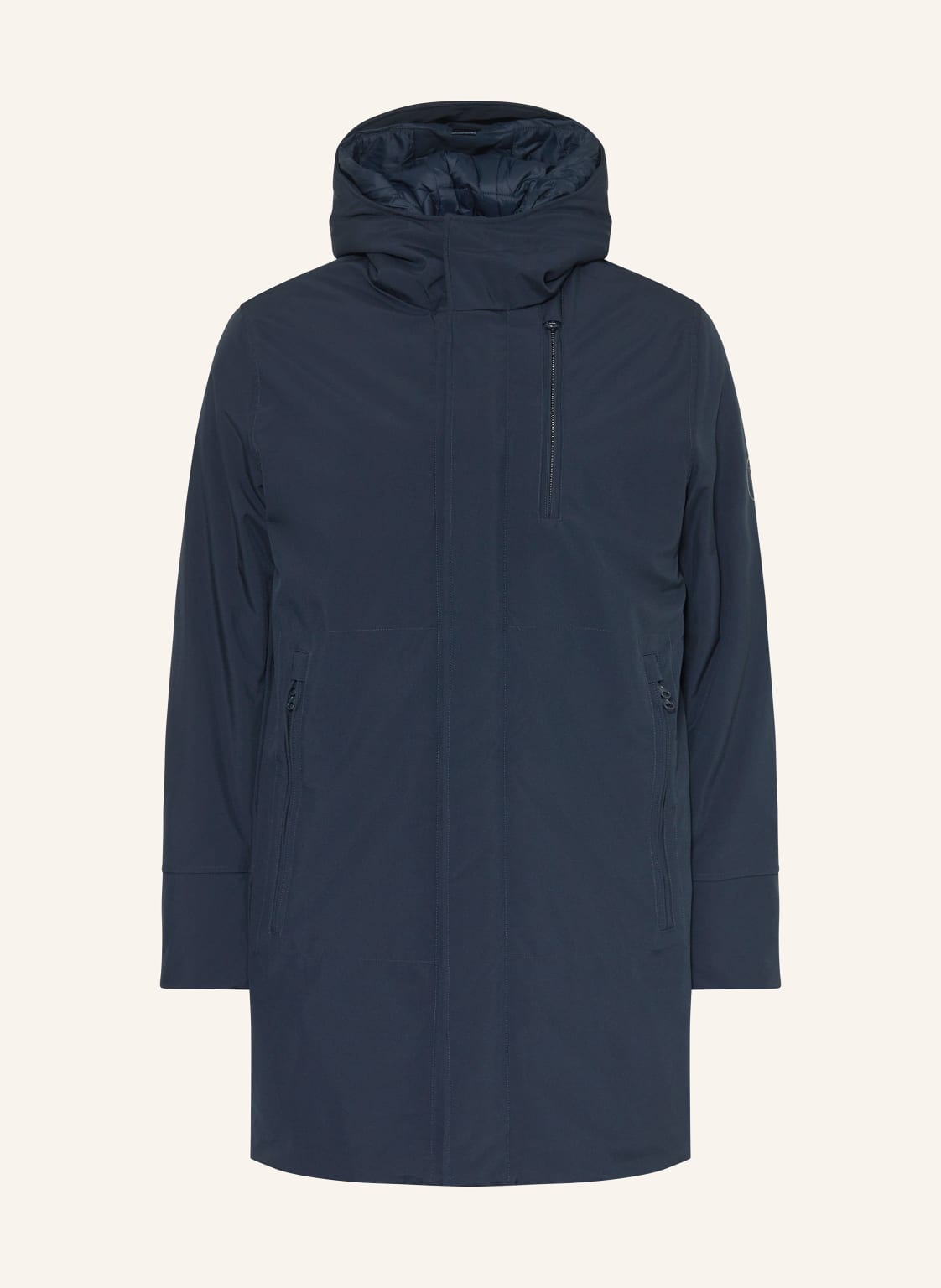 Knowledgecotton Apparel Softshell-Jacke Climate Shell™ blau von KnowledgeCotton Apparel