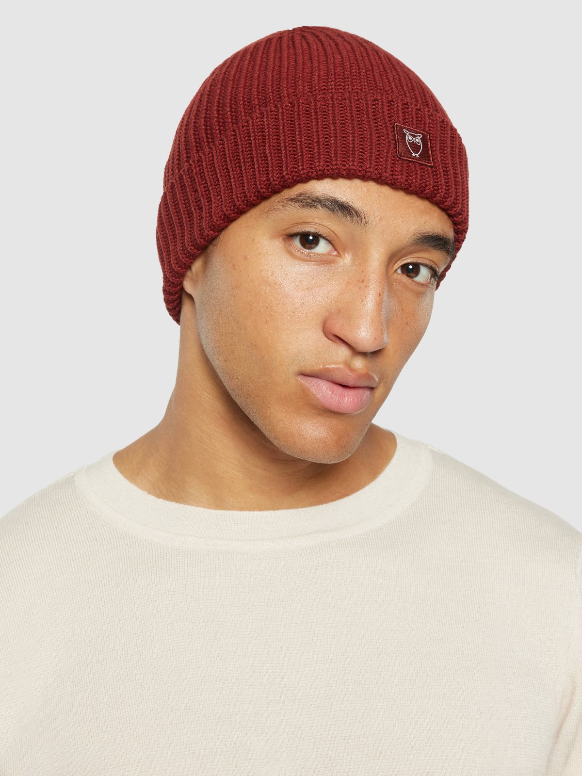 Mütze Leaf Ribbing von KnowledgeCotton Apparel