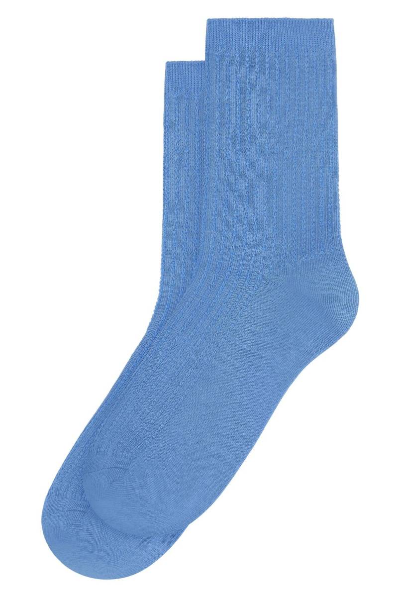 Socken Cable Structure von KnowledgeCotton Apparel