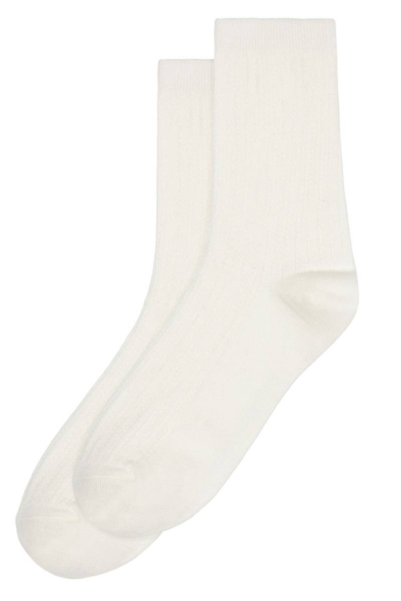 Socken Cable Structure von KnowledgeCotton Apparel