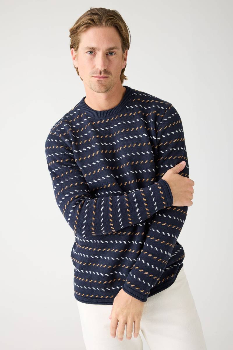 Strickpullover Jacquard Knit Strickpullover Jacquard Knit von KnowledgeCotton Apparel