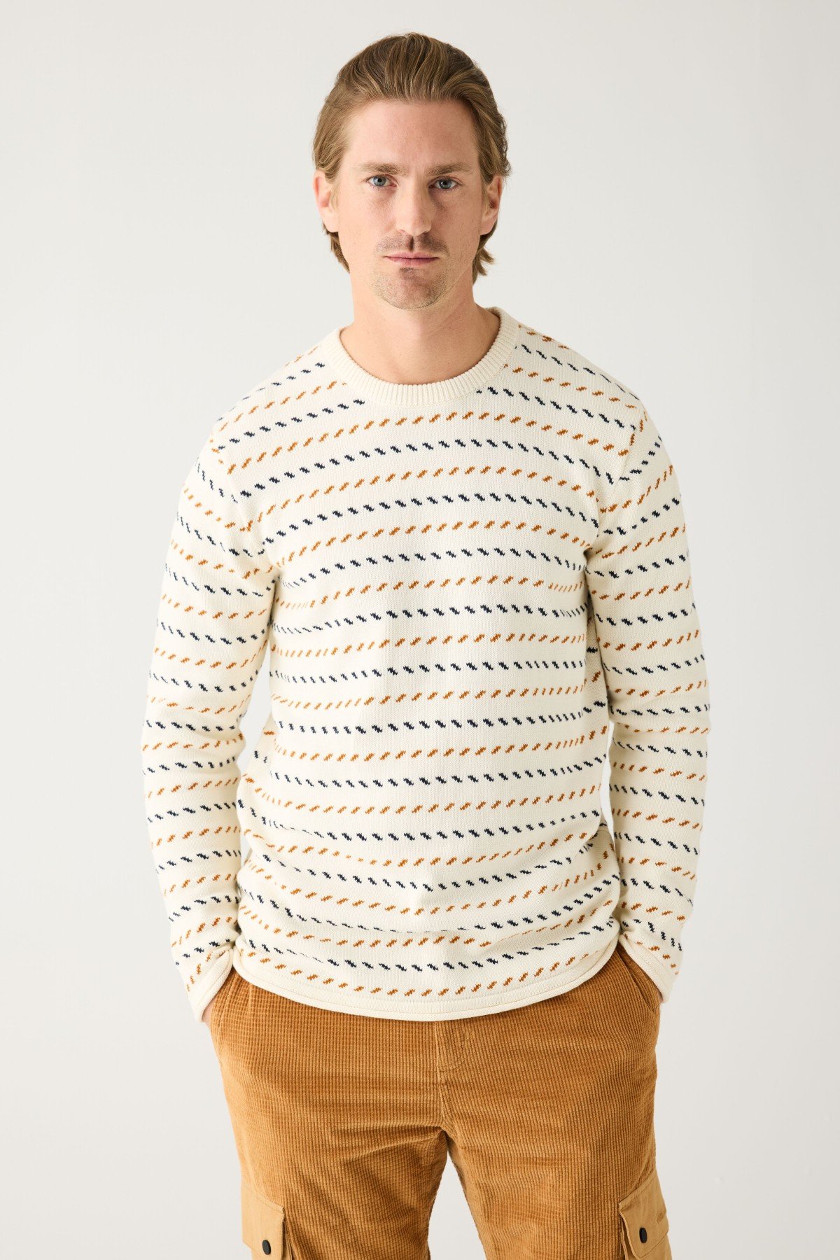 Strickpullover Jacquard Knit Strickpullover Jacquard Knit von KnowledgeCotton Apparel
