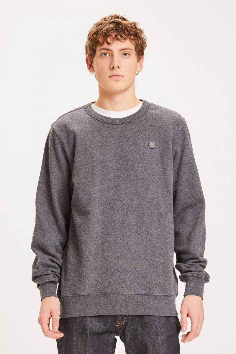 Sweatshirt Erik Basic Badge von KnowledgeCotton Apparel