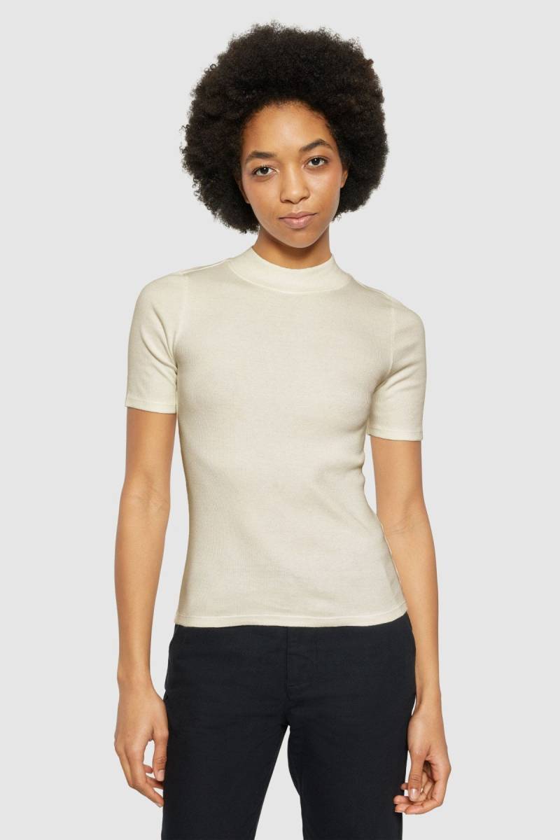 T-Shirt Rib High Neck von KnowledgeCotton Apparel