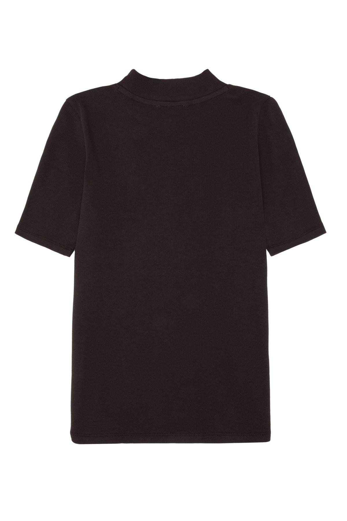 T-Shirt Rib High Neck von KnowledgeCotton Apparel