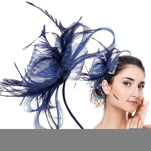 Damen Fascinators - Vintage Kopfschmuck | Kleine Hüte Netzhauben Haarschmuck Täglich Damen Feste Kostümpartys Gesellschaftliche Anlässe Hochzeiten von Knowlife