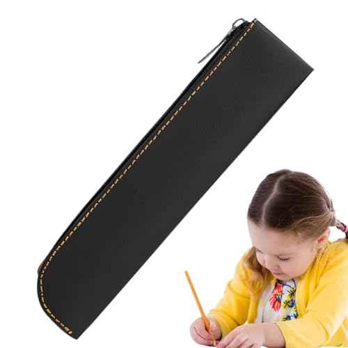 Knowlife Federmäppchen - Leichtgewichtige Federtasche Schreibtisch-Organizer,Dünne Aufbewahrungstasche mit Reißverschluss modischer Schreibwaren-Organizer Schulbedarf für Büro Schüler und von Knowlife