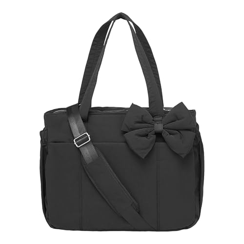 Knowlife Schleifen Handtasche | Weiche Schleifen Tragetaschen für Damen,Elegante Abendhandtasche Für Frauen Teenager Party Reisen Arbeit Office Hochzeit Lunch von Knowlife