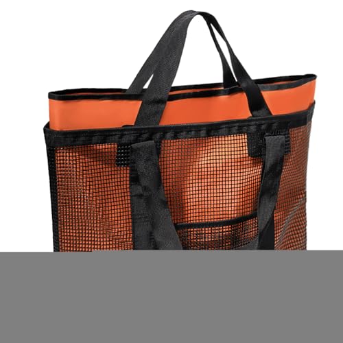 Knowlife Strandtasche - Reisetasche Mesh Strandtasche | Wasserdichte Leichte Damen Tagesrucksack Mit Karabinerhaken Reisezubehör Für Kinder Mädchen Erwachsene von Knowlife