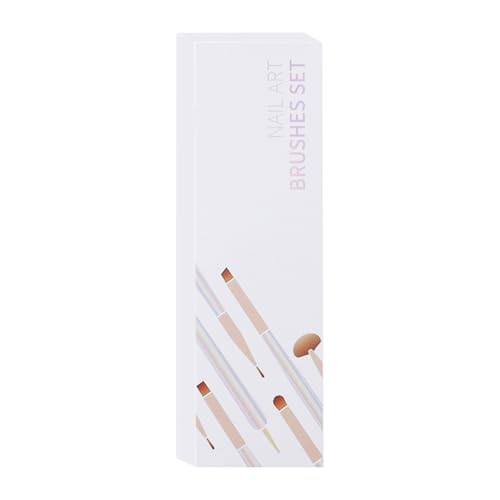 Nagel Pens - 6 Stück Nagellack-Stifte - Doppelköpfiges Maniküre Set Mit Strassstein-Für Damen Salon Zuhause UV Gel Reise Studio- & Heimanwendung von Knowlife