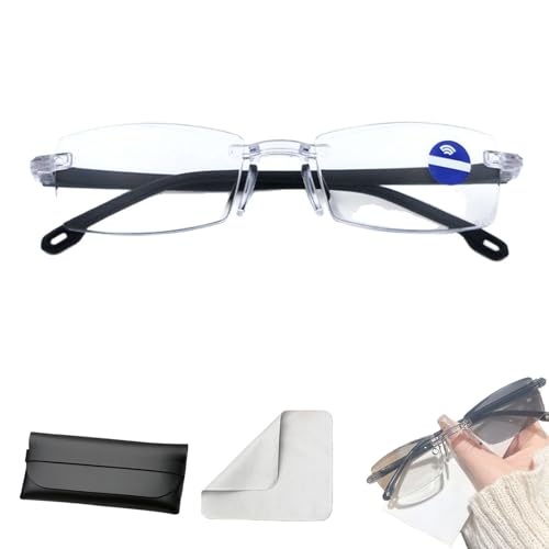 Knubbuf Intelligente Zoom Brille Automatische Fokuseinstellung, Intelligente Brille, Intelligente Zoom-Brille, Autozoom Brille füR Nah und Fern, füR MäNner, Frauen Und Senioren (1Pcs) von Knubbuf