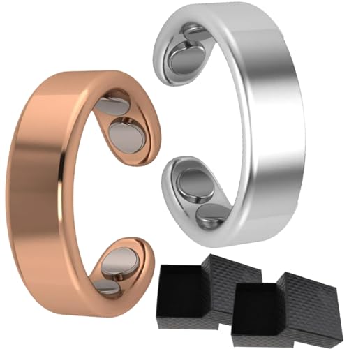 Knubbuf SöMni Ring Damen Wechseljahre, Wechseljahre Ring, Magnetring Wechseljahres, Magnet Rings Damen, Rings füR Wechseljahres (E) von Knubbuf