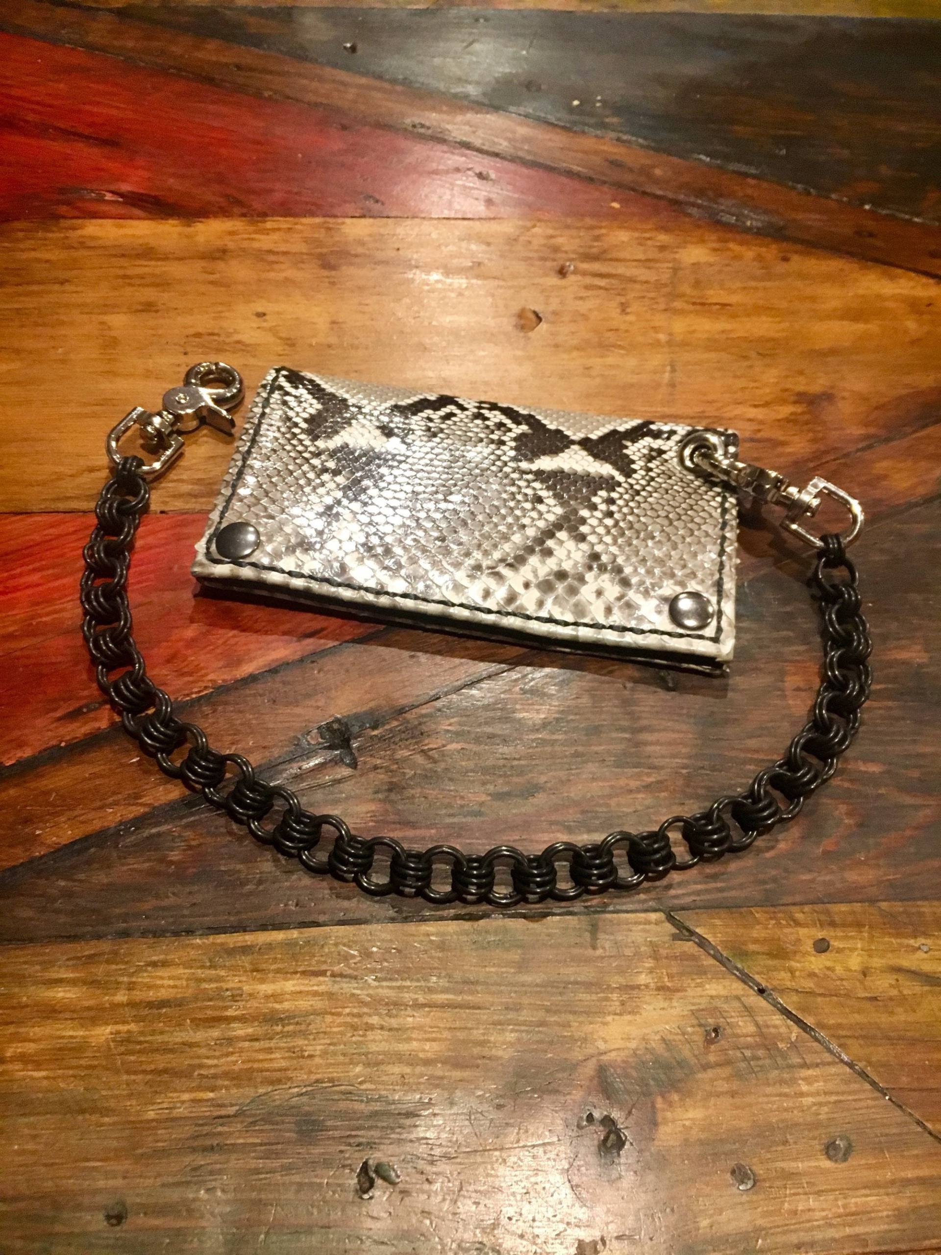 Black Betty | Schwarz Edelstahl Brieftasche Kette von KnuckleheadChains