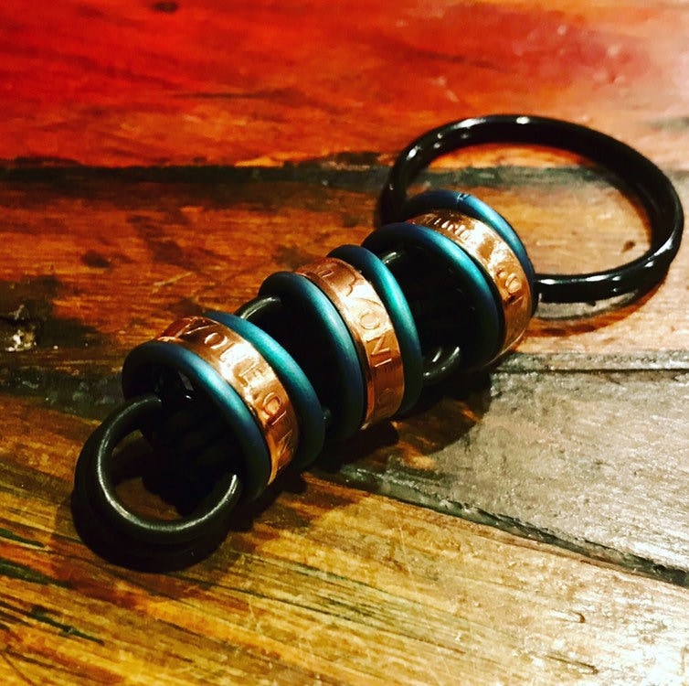 Ehrlicher Abe Schlüsselanhänger von KnuckleheadChains