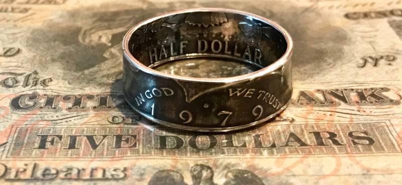 Halber Dollar Münzenring 1965 Bis Gegenwart Halber Dollar Münzenring 1965 Bis Gegenwart von KnuckleheadChains
