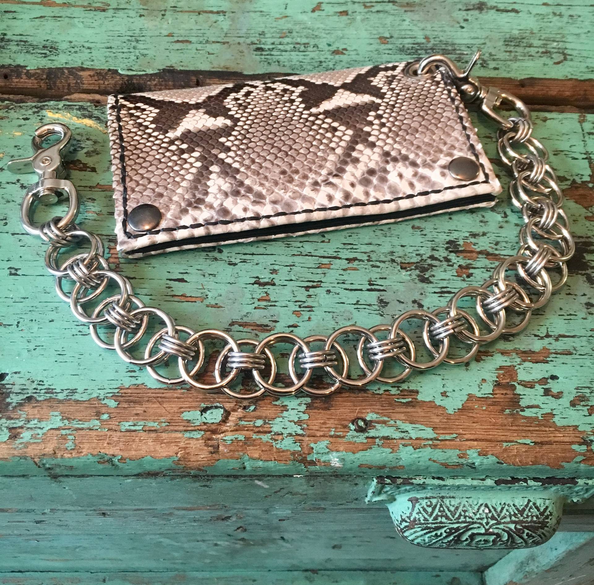 Hang Loose | Ruder Chainmaille Weave Geldbörsenkette von KnuckleheadChains