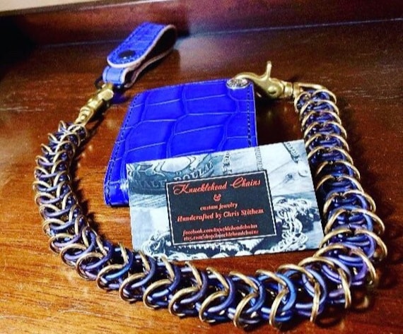 Titan Knöchel-Up | Feld Chainmaille Weave von KnuckleheadChains
