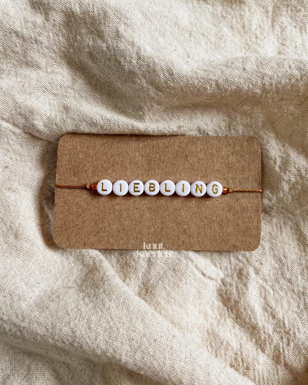 Liebling・personalisiertes Armband in Verschiedenen Farben ・ Hochzeit, Jahrestag, Freundschaft Liebling・personalisiertes Armband in Verschiedenen Farben ・ Hochzeit, Jahrestag, Freundschaft von Knutkaerlek