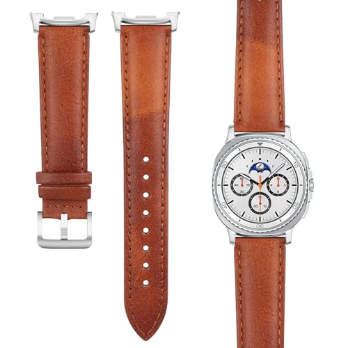 KoGiio Armband für Samsung Galaxy Watch 8 Classic 46mm /Galaxy Watch 8 40mm 44mm 2025, Vintage Leder Uhrenarmband, Lederarmband Exquisites Ersatzarmband für Herren KoGiio Armband für Samsung Galaxy Watch 8 Classic 46mm /Galaxy Watch 8 40mm 44mm 2025, Vintage Leder Uhrenarmband, Lederarmband Exquisites Ersatzarmband für Herren von KoGiio